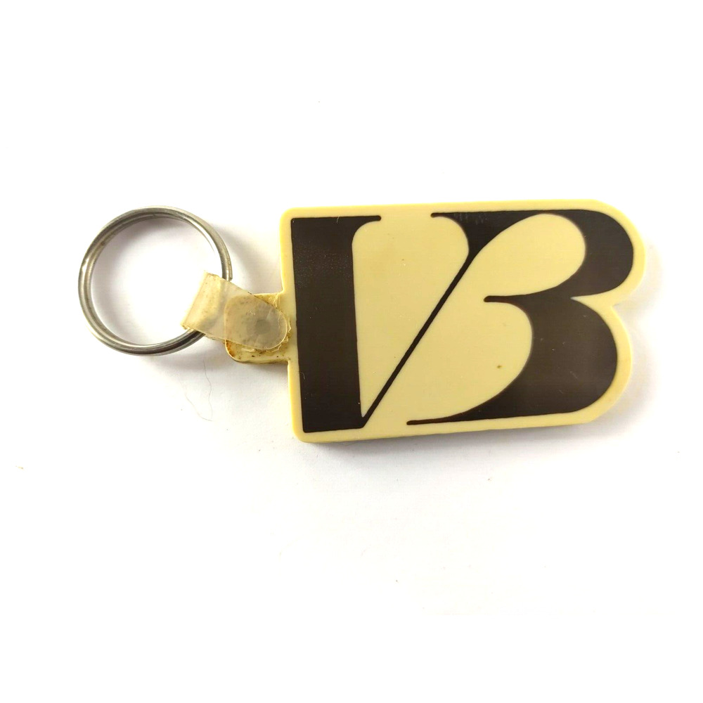 Valley Bank Of Belgrade Montana Rubber Vintage Keychain